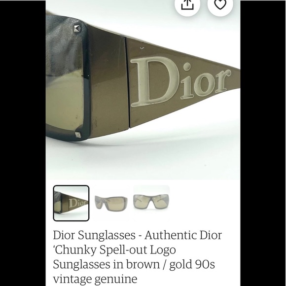 Dior 2000 vintage sunglasses - Picture 8 of 9